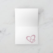 Coeurs et fleurs Abstraits roses Aimer l'art fract (Intérieur)