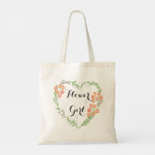 Coeurs et fleurs Fleur Sac fourre-tout fille (Dos)