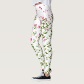 Coeurs et fleurs Leggings (Gauche)