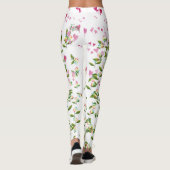 Coeurs et fleurs Leggings (Dos)