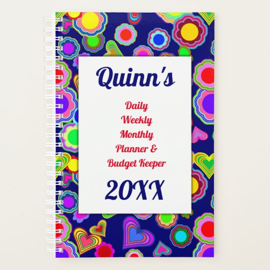 Coeurs et fleurs super (Devant)