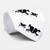 Coeurs et os Cravate de la Saint-Valentin (Roulé)