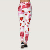 Coeurs et Roses pour les Leggings de la Saint Vale (Dos)