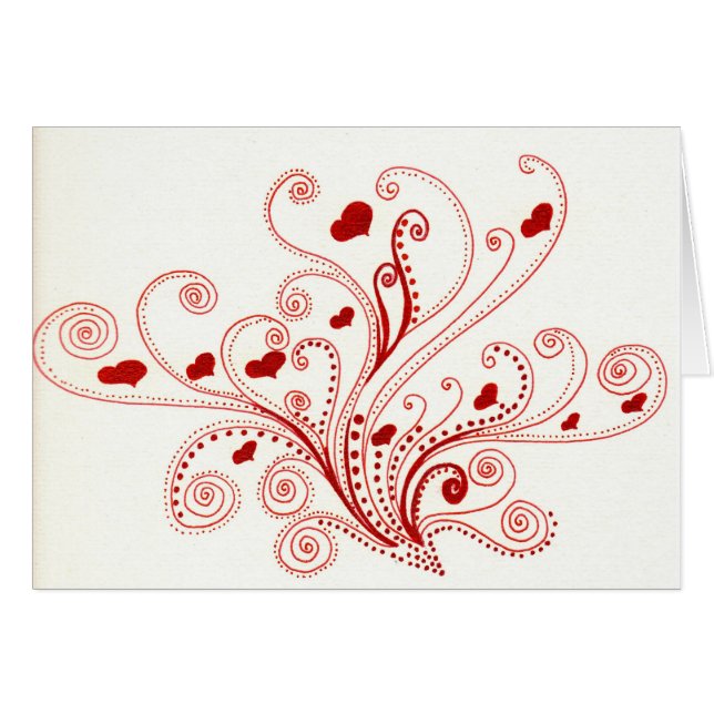 Coeurs et rouleaux (Devant horizontal)