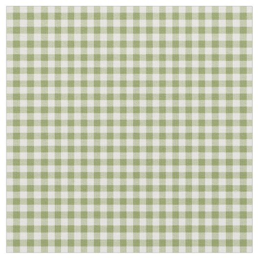 Coeurs et tissu de guingan de contrôle de vert de (Fermer)