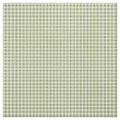 Coeurs et tissu de guingan de contrôle de vert de (Échantillon)