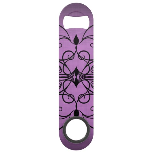 Coeurs et tourbillons noirs et violets (Devant)