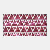 COEURS ET TRIANGLES ROUGES BRILLANTS (Recto)