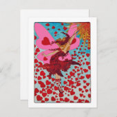 Coeurs Fairy ~ Carte postale / Invitations (Devant / Derrière)