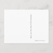 Coeurs Fairy ~ Carte postale / Invitations (Dos)