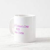 Coeurs florissants Mug de la Fête des mères (Devant gauche)