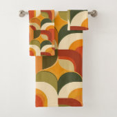 Coeurs géométriques des années 1970 (En situation)