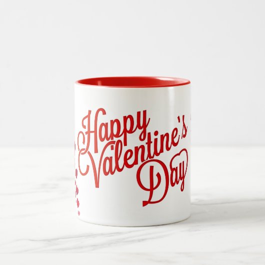 Coeurs Heureuses Saintes-Valentin Mug (Centre)