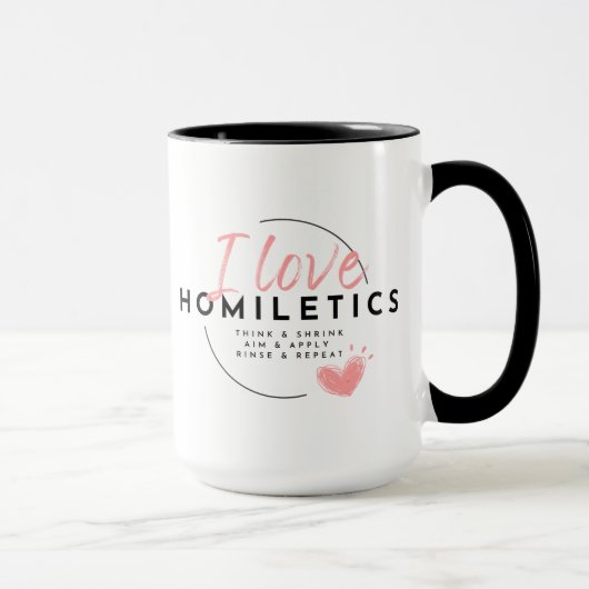 Coeurs homilétiques Mug en céramique (Droite)
