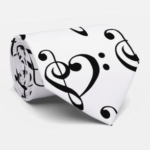 ****COEURS INCROYABLES NOTES MUSICALES*** CRAVATE