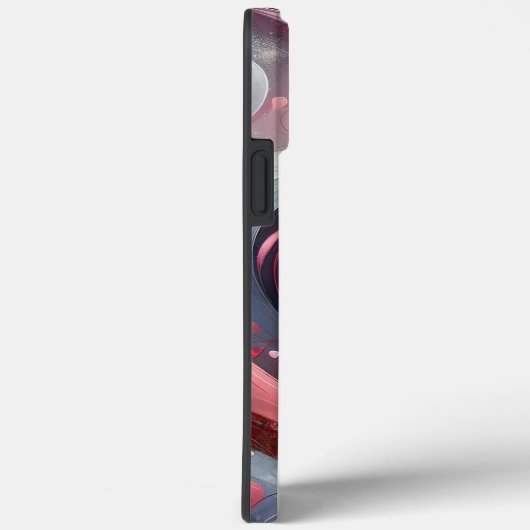 Coeurs iPhone Abstrait / coque ipad (Verso / Droite)