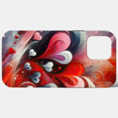 Coeurs iPhone Abstrait / coque ipad (Verso (horizontal))