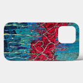 Coeurs iPhone / coque ipad (Verso (horizontal))