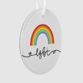 Coeurs LGBT et arcs-en-ciel (devant)