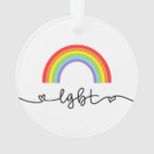 Coeurs LGBT et arcs-en-ciel (dos)