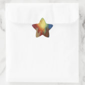 Coeurs & Mains Aimer Diversité Art autocollants (Sac)