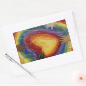 Coeurs & Mains Aimer Diversité Art autocollants (Enveloppe)