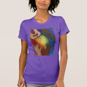 Coeurs & Mains Aimer Diversité Art T-shirt personn