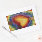 Coeurs & Mains Aimer Diversité Stickers Art Décal (Enveloppe)