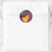 Coeurs & Mains Aimer Diversité Stickers Art Décal (Sac)