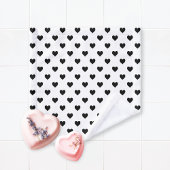 Coeurs modernes Noir Blanc