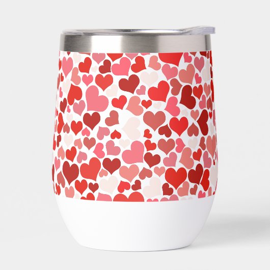 Coeurs multicolores Motif-20367 (Gauche)