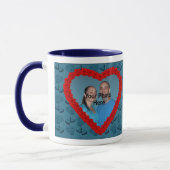Coeurs 'n Rose Personnalisable Photo Mug (Gauche)