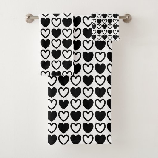 Coeurs noirs et blancs (En situation)