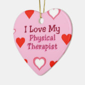 Coeurs : Ornement de physiothérapeute (Gauche)