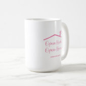 Coeurs ouverts. Home Homes. Mug (Devant droit)