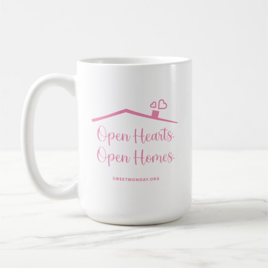 Coeurs ouverts. Home Homes. Mug (Gauche)