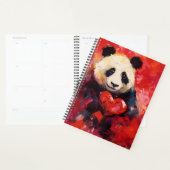 Coeurs Panda Love (Devant avec enveloppe)