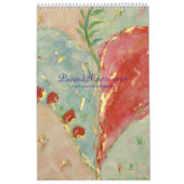 Coeurs peints Calendrier 2026 (Protection)