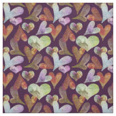 Coeurs peints Coton peint (largeur 56") Tissu (Échantillon)