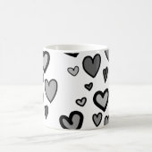 Coeurs personnalisables Café Mug (Centre)