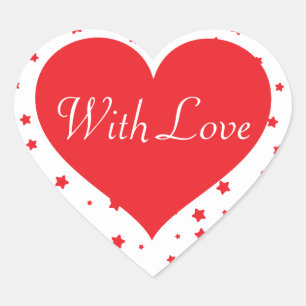 Coeurs Personnalisés Amusants Avec Stickers D'Amou