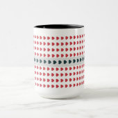 Coeurs Polka Dot motif mug (Centre)