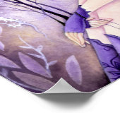 Coeurs pourpres - GRANDE impression (Coin)