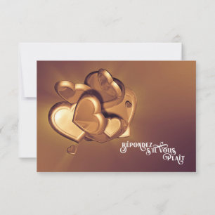 Coeurs radiants RSVP (Version 1)