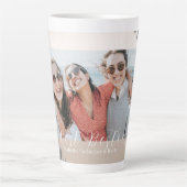 Coeurs rayonnants Besties Latte Mug (Devant)