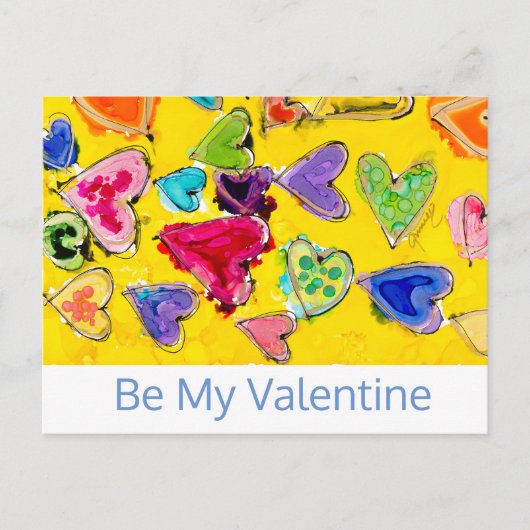 Cœurs remplis d'amour Carte postale Lovitude (Devant)