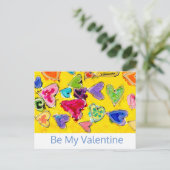 Cœurs remplis d'amour Lovitude Carte postale (Debout devant)