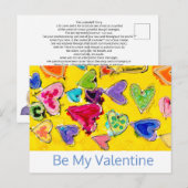 Cœurs remplis d'amour Lovitude Carte postale (Devant / Derrière)