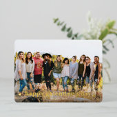 Coeurs rétros heureux Carte photo de la Saint-Gale (Debout devant)