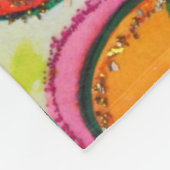 Coeurs riants Connectez Fleece Jetez la couverture (Coin)